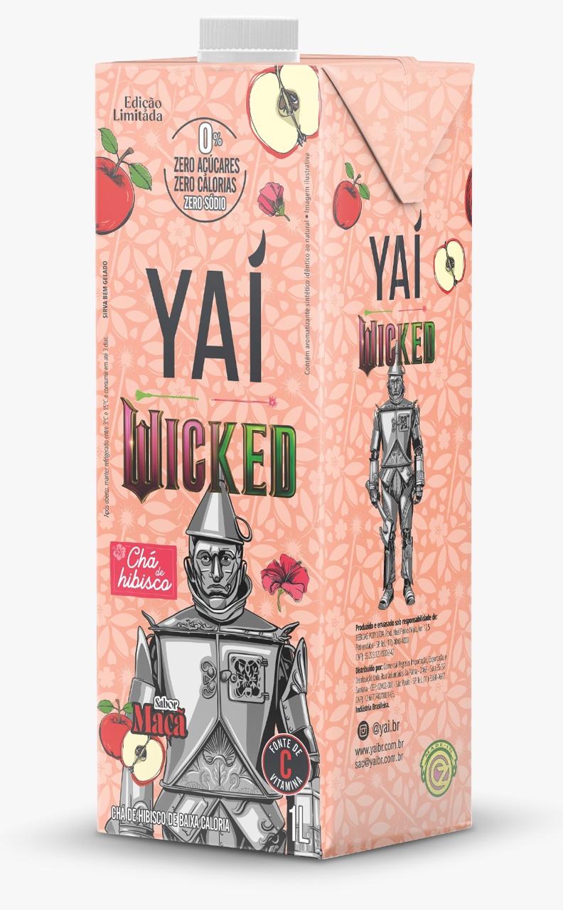 Chá De Hibisco Maçã Yaí - 1L