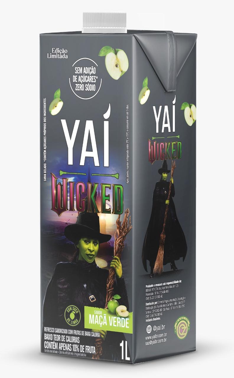 Suco Yaí  Maçã Verde Zero Açúcar - 1l