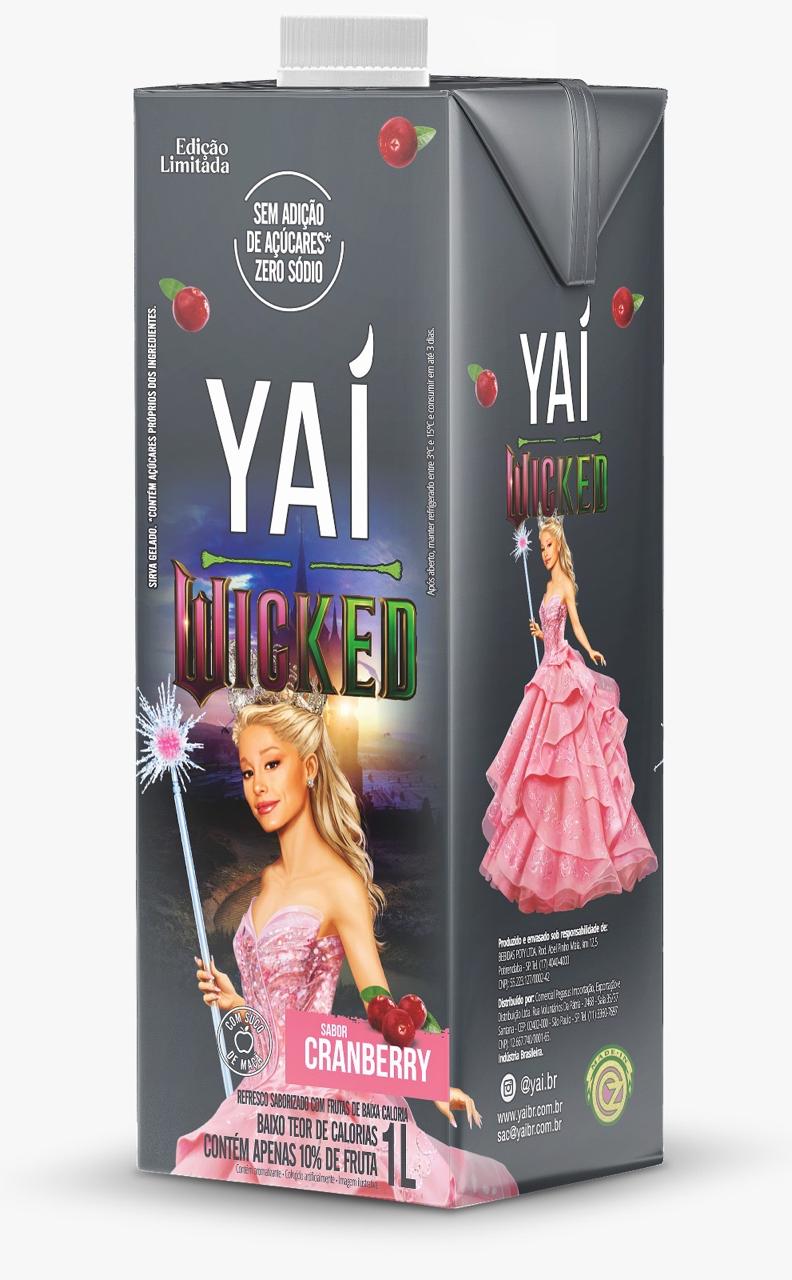 Suco Yaí Cranberry Zero Açúcar - 1l