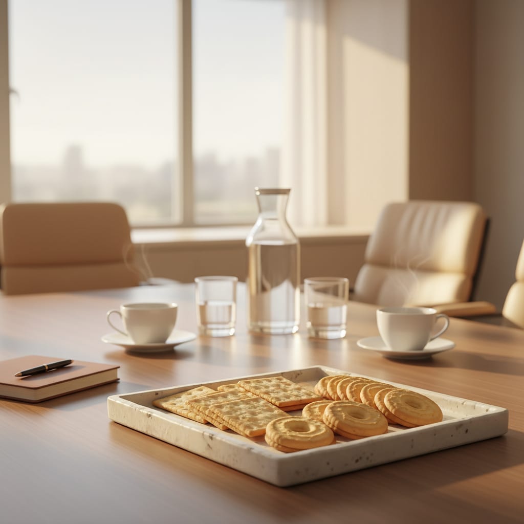 Biscoito para Reuniões: Como Escolher e Comprar para a Equipe