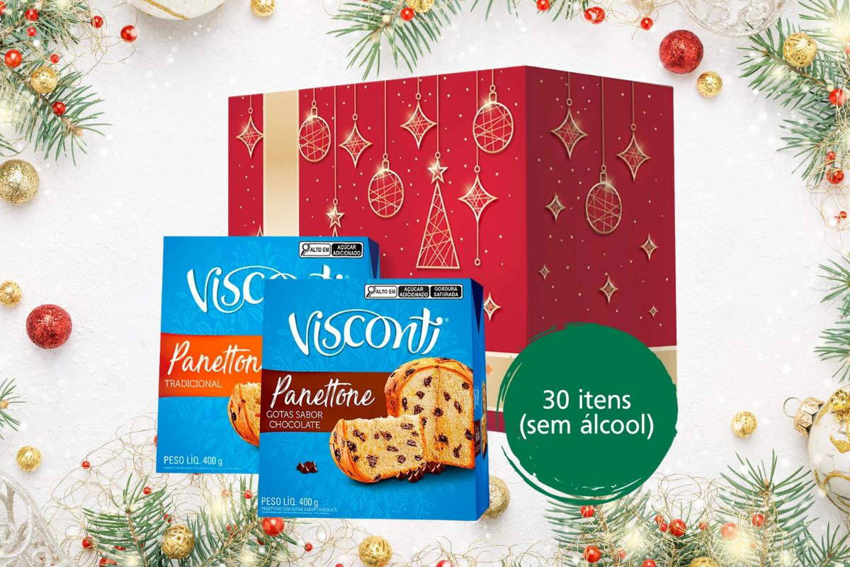 Cestas de Natal sem álcool: opção inclusiva para presentear com sabor