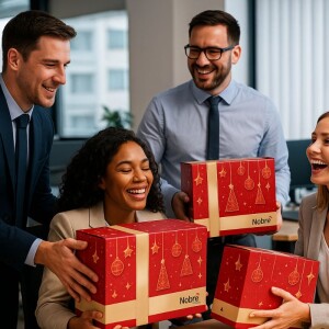 Cestas de Natal personalizadas para empresas: como adaptar o presente usando cestas prontas
