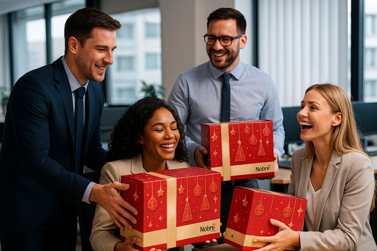 Cestas de Natal personalizadas para empresas: como adaptar o presente usando cestas prontas