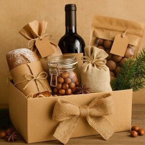 Cestas de Natal sustentáveis para empresas: presentes eco-friendly que encantam