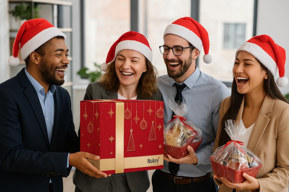 Ideias de presentes de natal para funcionários da empresa