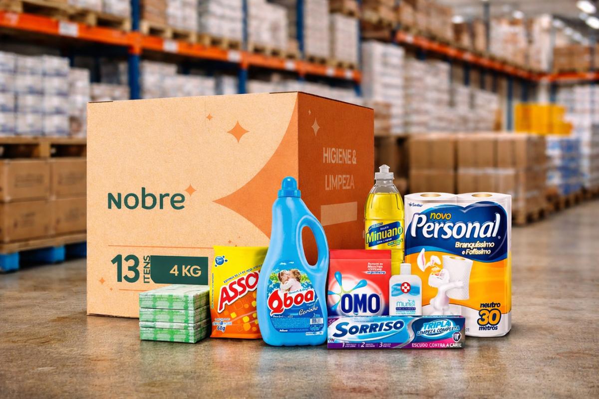 limpeza e higiene nobre cestas