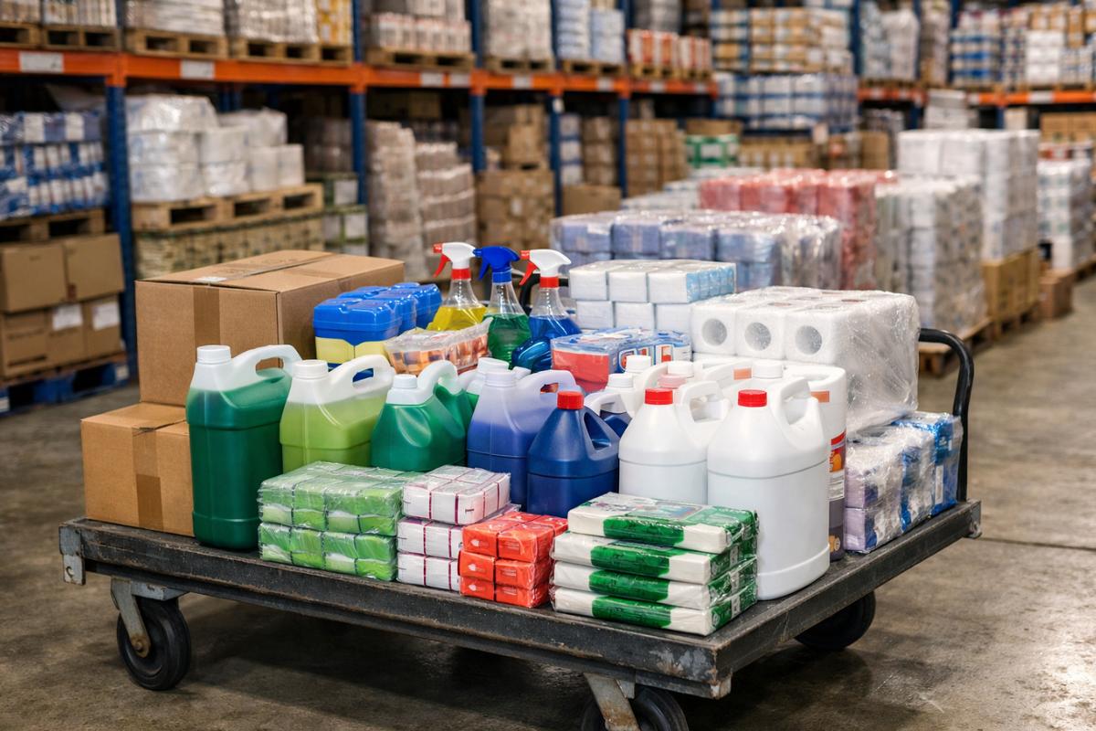 Produtos de limpeza no atacado: onde comprar e economizar