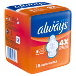Absorvente Super Proteção Seca com Abas Always – 8 Unidades