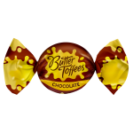 Bala Butter Toffees Chocolate Recheada Arcor Pacote – 90g