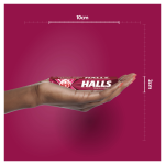 Bala de Cereja Dura Halls – 28g