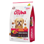 Ração Cães Adultos Porte Pequeno Carne e Vegetais Ottima 10,1kg