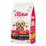 Ração Cães Adultos Porte Pequeno Carne e Vegetais Ottima 1kg
