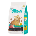 Ração Gatos Castrados Mix de Carnes Ottima Pacote – 1 kg