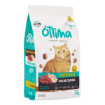 Ração Gatos Castrados Mix de Carnes Ottima Pacote – 1 kg