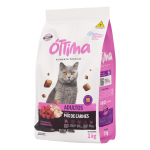 Ração Gatos Adultos Mix de Carnes Pacote Ottima – 1 kg