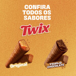 Chocolate Twix Original Barra de Caramelo Twix – 15g