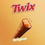 Chocolate Twix Original Barra de Caramelo Twix – 15g