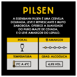 Cerveja Pilsen Puro Malte Lata Eisenbahn – 269ml