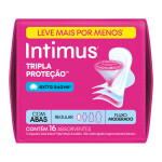 Absorvente Tripla Proteção Extra Suave com Abas Intimus 16un