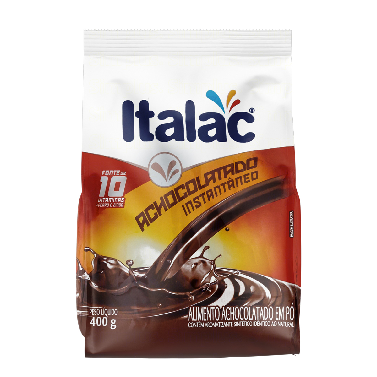 Achocolatado em Pó Tradicional Sachê Italac – 400g