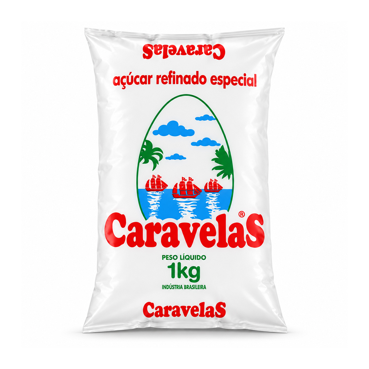 Açúcar Refinado Caravelas - 1kg