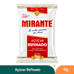 Açúcar Refinado Especial Pacote Mirante – 1kg