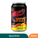 Cachaça Aguardente Pura Lata Pitú – 350ml