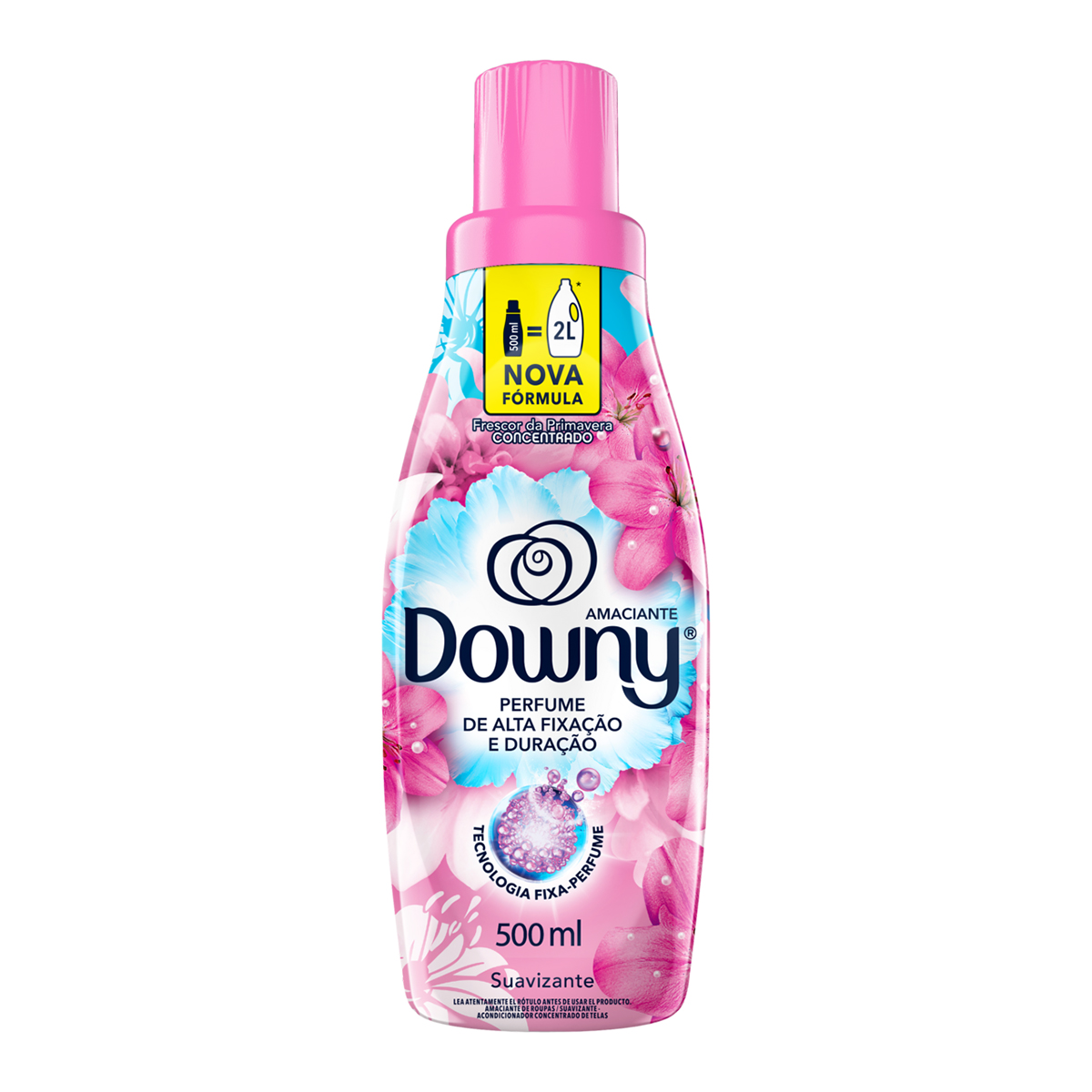 Amaciante Líquido Frescor da Primavera Downy Concentrado 500ml