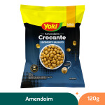 Amendoim Crocante Levemente Salgado Pacote Yoki – 120g