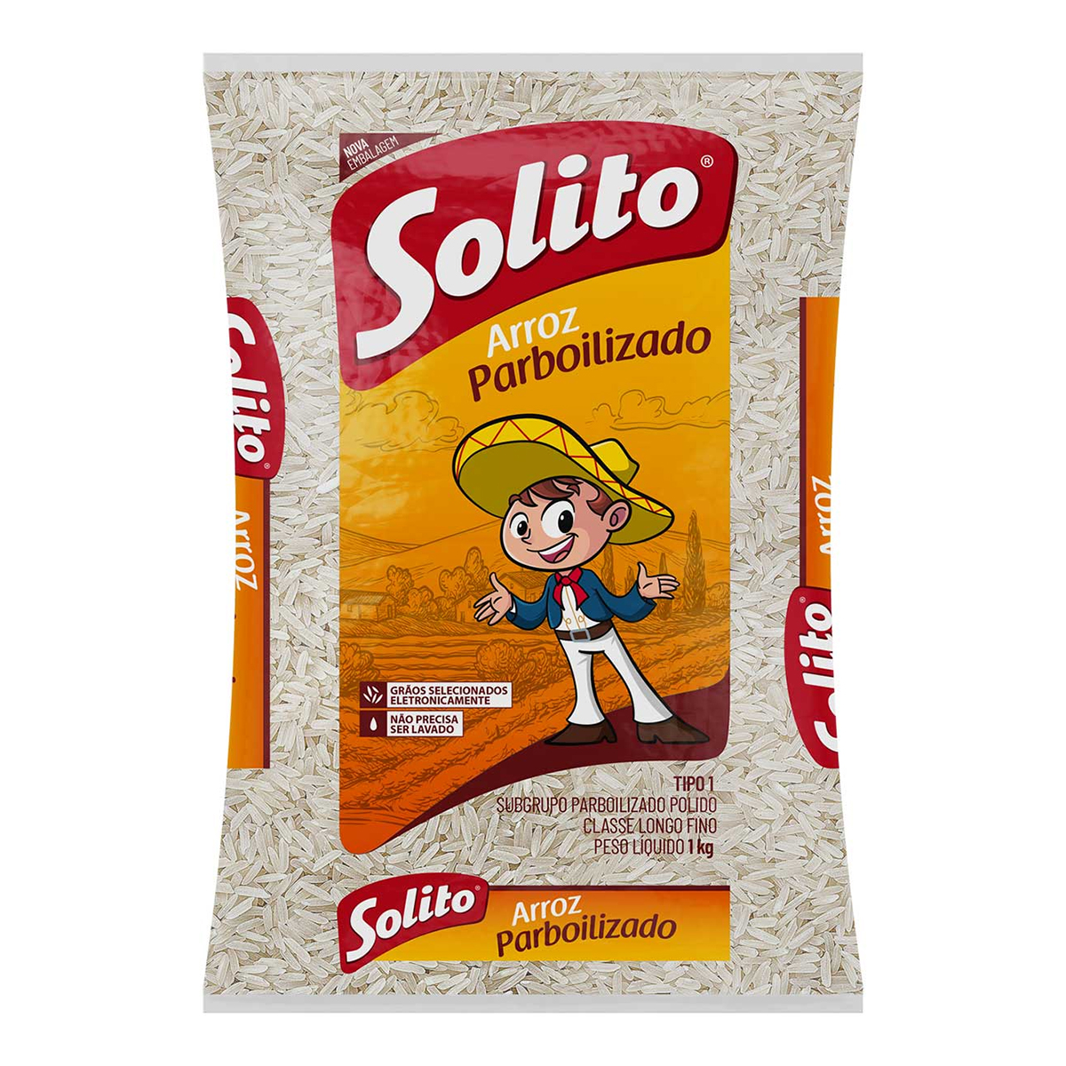 Arroz Parboilizado Tipo 1 Solito - 1kg