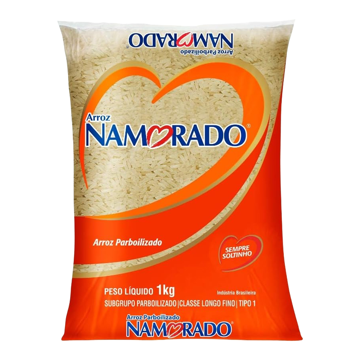 Arroz Parboilizado Namorado - 1kg
