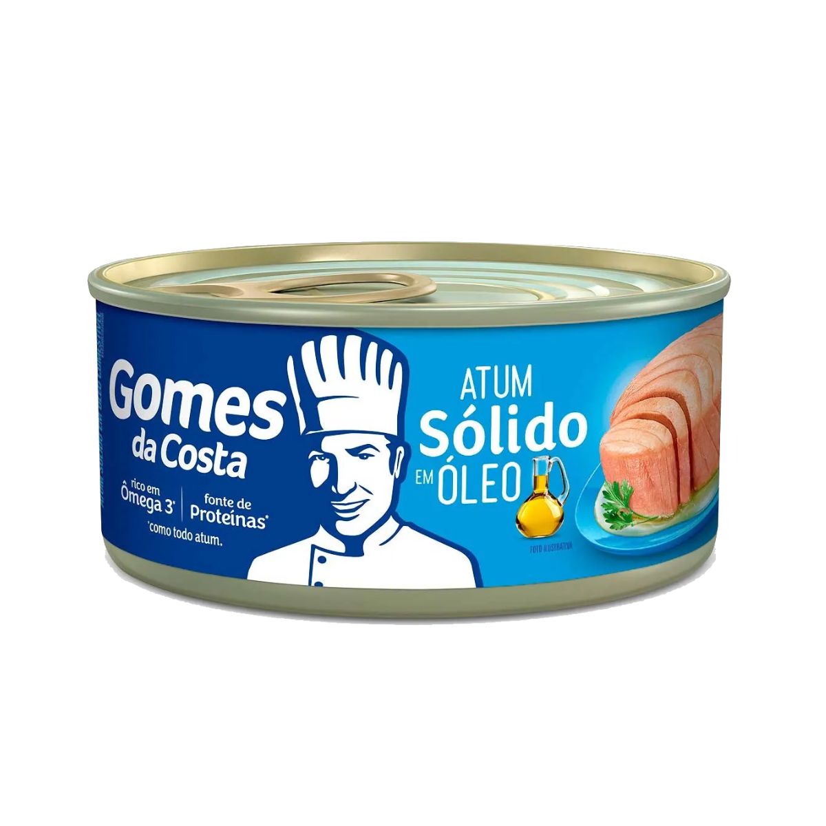 Atum Sólido em Óleo Pescador - 140g