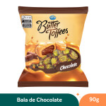 Bala Butter Toffees Chocolate Recheada Arcor Pacote – 90g