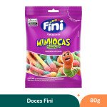 Bala de Gelatina Minhocas Cítricas Pacote Fini – 80g