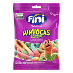 Bala de Gelatina Minhocas Cítricas Pacote Fini – 80g