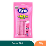 Bala de Gelatina Tubes Tutti-Frutti Azedinho Fini – 80g