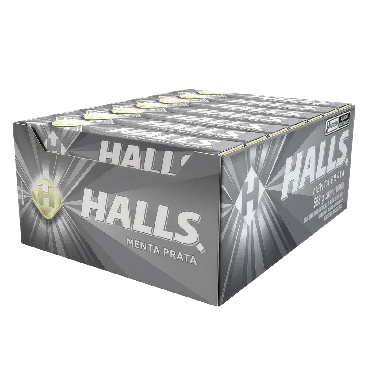 Bala Halls Extra Forte Display 21 Unidades - 588g