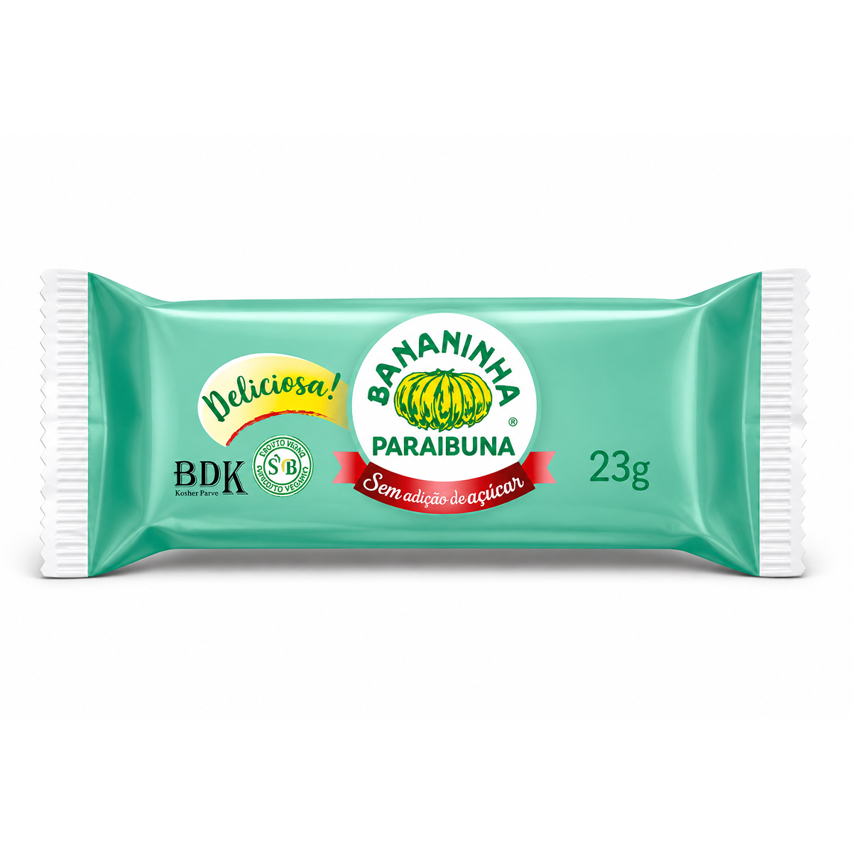 Doce de Banana Sem Açúcar Unidade Paraibuna – 23g