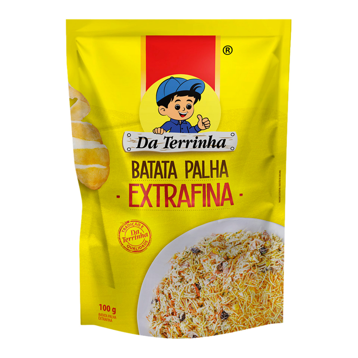 Batata Palha Extra Fina Pacote Da Terrinha – 100g