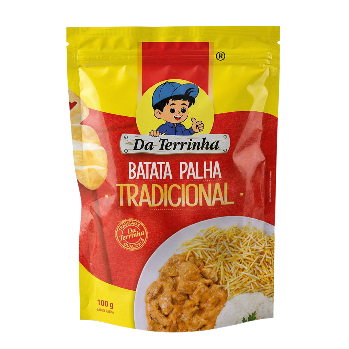 Batata Palha Tradicional Pacote Da Terrinha – 100g