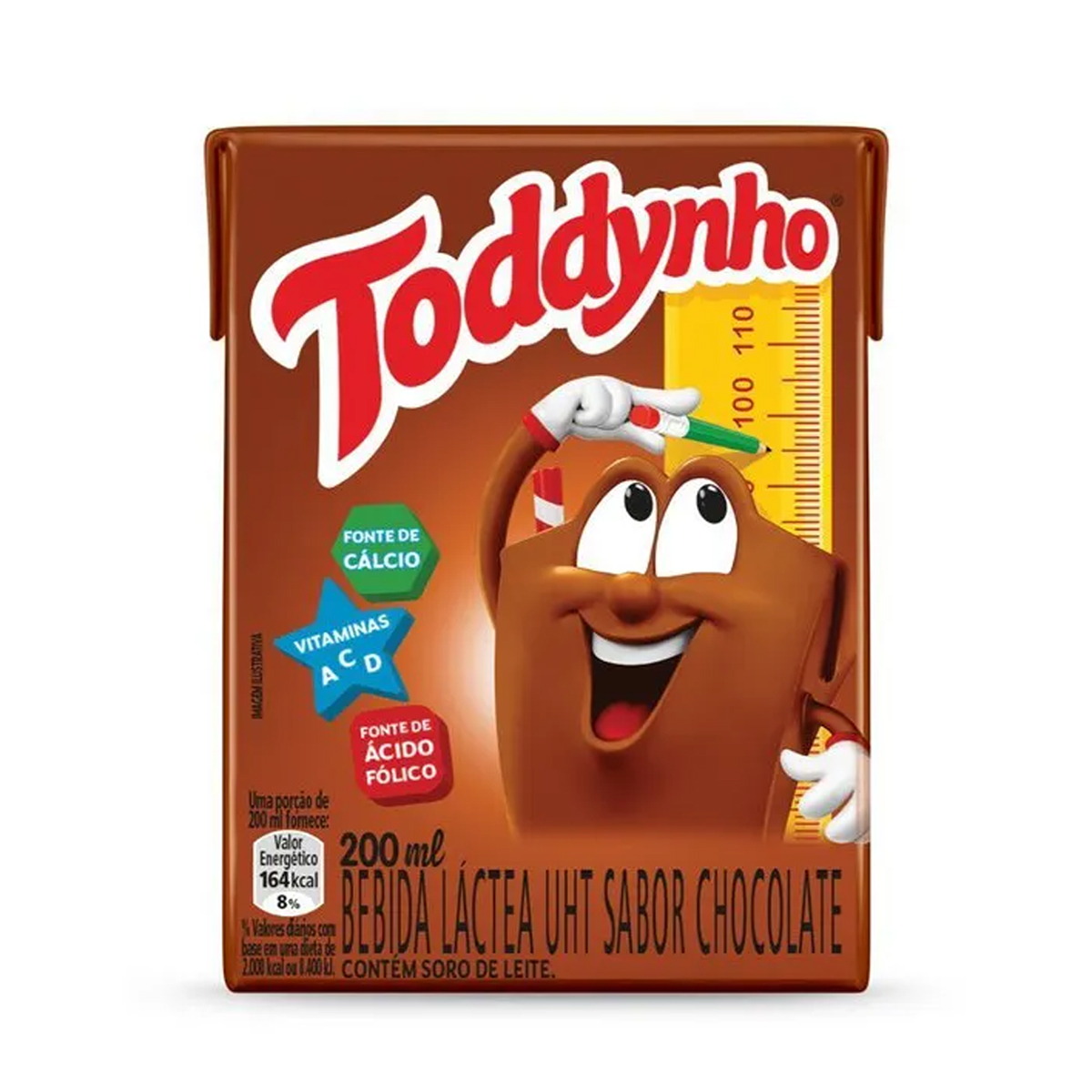 Bebida Láctea Chocolate Caixa Toddynho Original – 200ml
