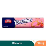 Biscoito Adria Tortinhas De Morango - 140g