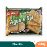 Biscoito Água e Sal Le Petit 400g