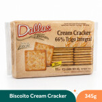 Biscoito Cream Cracker Integral Dallas - 345g