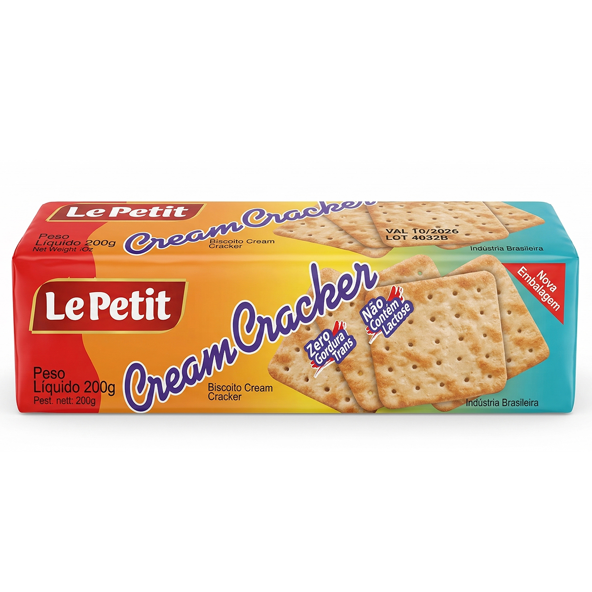 Biscoito Cream Cracker Le Petit - 200g