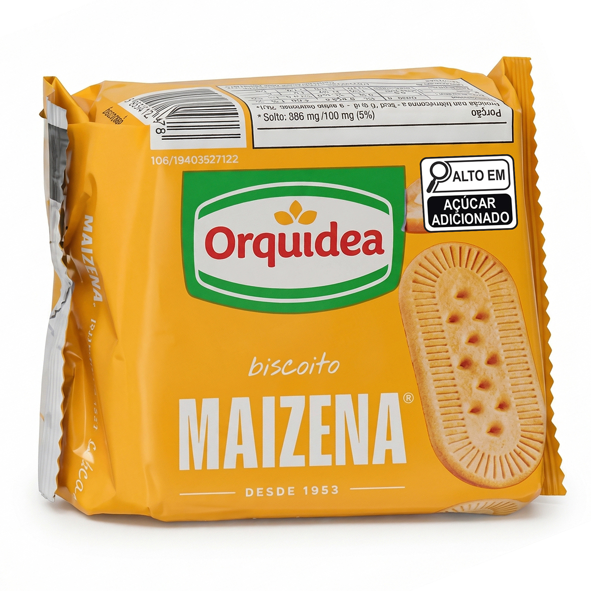 Biscoito Maizena Orquídea - 40g