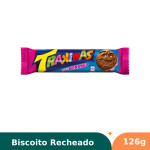 Biscoito Recheado de Morango Trakinas 126g