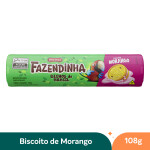 Biscoito Recheado Morango Fazendinha - 108g