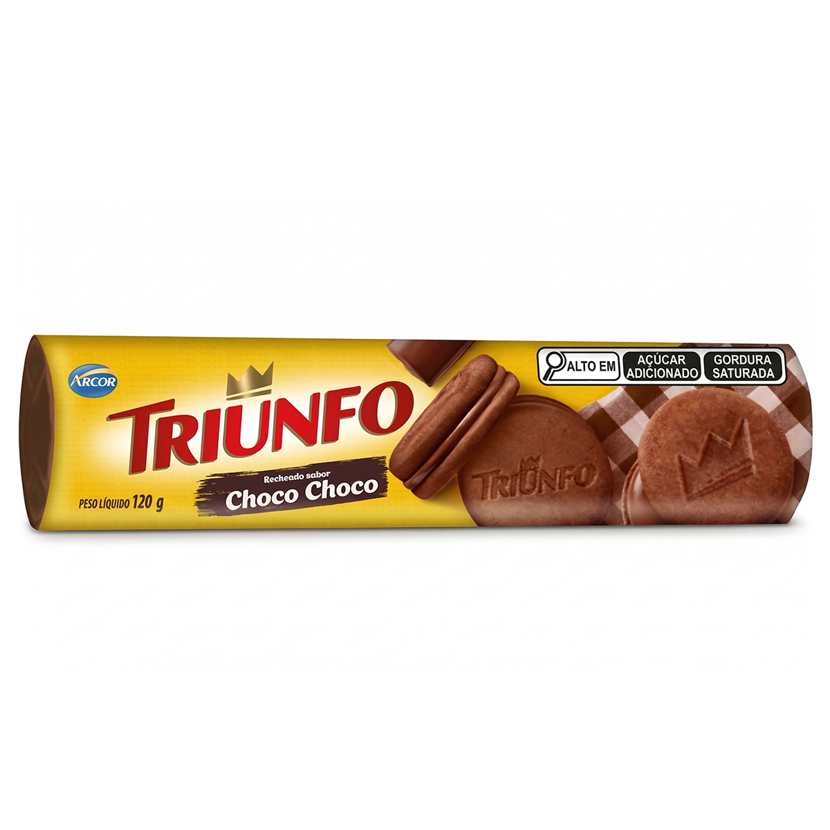 Biscoito Recheado Choco Choco Triunfo - 120g