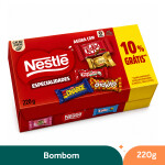Caixa de Bombom Especialidades 10% Grátis Nestlé - 220g